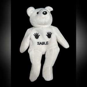 1999 WWF Attitude Bears Sable New with Tags Titan Sports WWE Plush